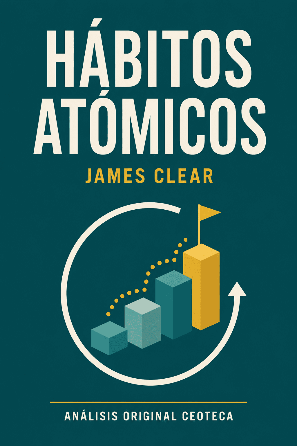 Portada editorial de Hábitos Atómicos